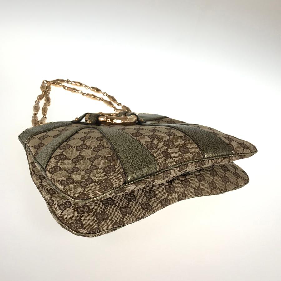 GUCCI グッチ バンブー GGキャンバス 135962 ハンドバッグ ftj