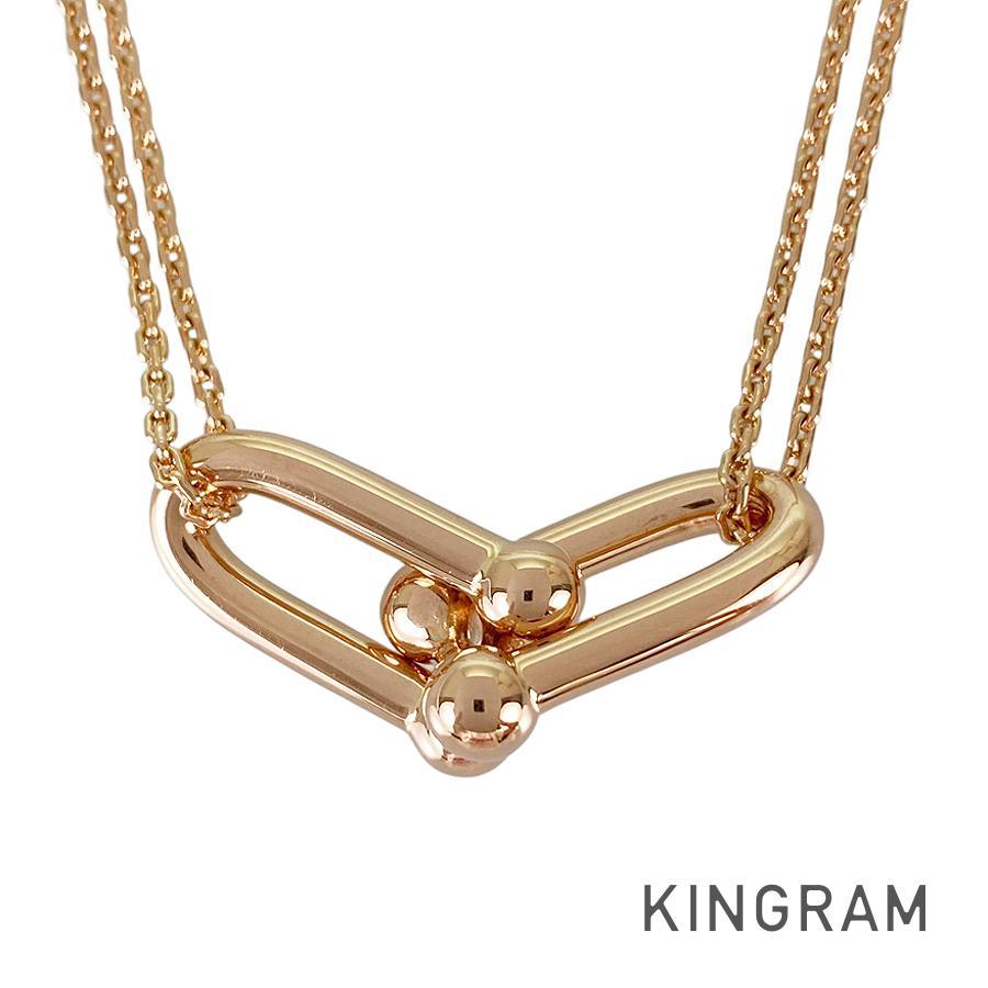 ティファニー ハードウェアダブルリンク ネックレス　定価185900円 TIFFANY&Co.（ティファニー） ハードウェア ダブル リンク ネックレス