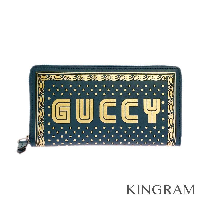グッチ 長財布 ラウンドファスナー Guccy ロゴ 新宿店限定 メンズ グリーン ゴールド レザー レディース財布 Fto 中古 Fto キングラムモール 通販 Yahoo ショッピング