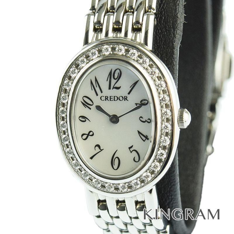 セイコー SEIKO Ref.1E70-0AB0 クレドール クォーツ レディース 腕時計 gi 【中古】 :gi-2104206323746