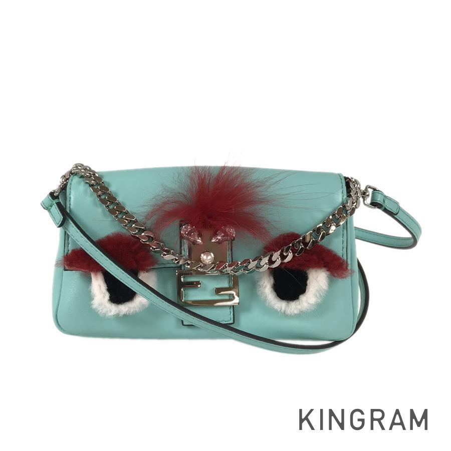 フェンディ FENDI モンスター マイクロ バケット 8M0354 レザー
