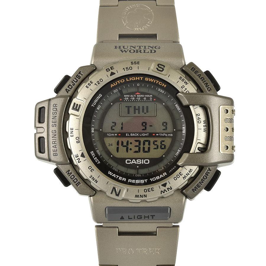 カシオ PRO TREK プロトレック PRT-420 ハンティングワールド ソーラー