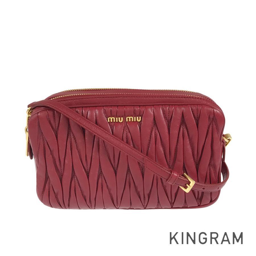 ミュウミュウ MIUMIU ショルダーバッグ 5BH539 miu miu（ミュウミュウ） 5BH539 ショルダーバッグ ju【中古