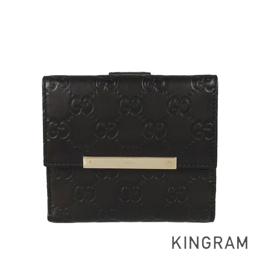 色箔　色々です GUCCI（グッチ） グッチシマ 112664 二つ折り財布 ju【中古