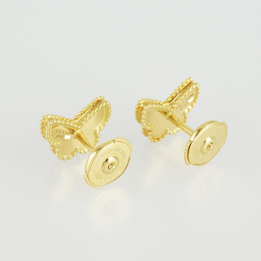 新品登場新品登場750 バタフライ マザーオブパール ピアス ピアス(両耳