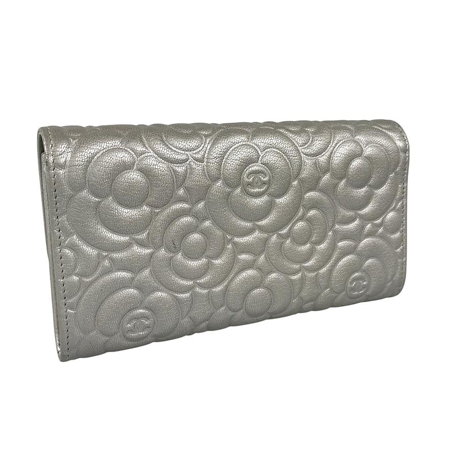 CHANEL（シャネル） カメリア 長財布 kkd【中古】 : キングラムモール 