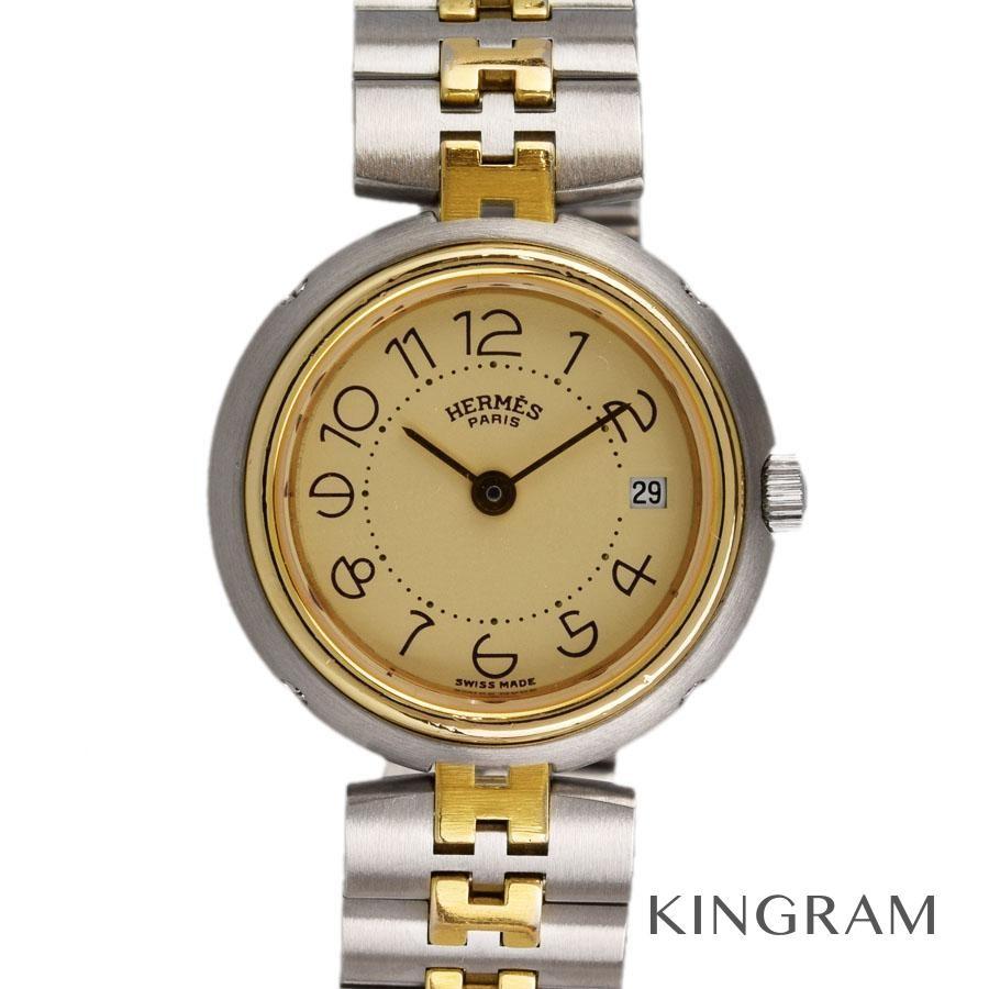 エルメス プロフィール コンビ クォーツ レディース 腕時計 Ko 中古 Ko キングラムモール 通販 Yahoo ショッピング