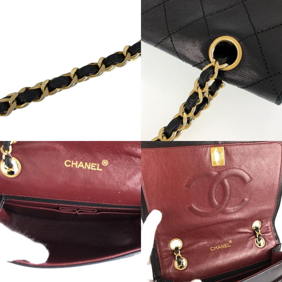 人気が高い ゴールド金具 マトラッセ シャネル チェーンショルダー Mo 中古 ショルダーバッグ ラムスキン ブラック ショルダーバッグ Mail Colegioaguia Com Br