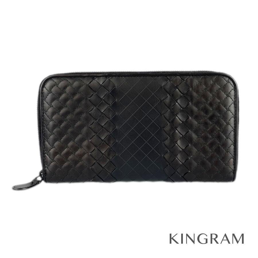 ボッテガヴェネタ 長財布 イントレチャート インペラトーレ ラウンド