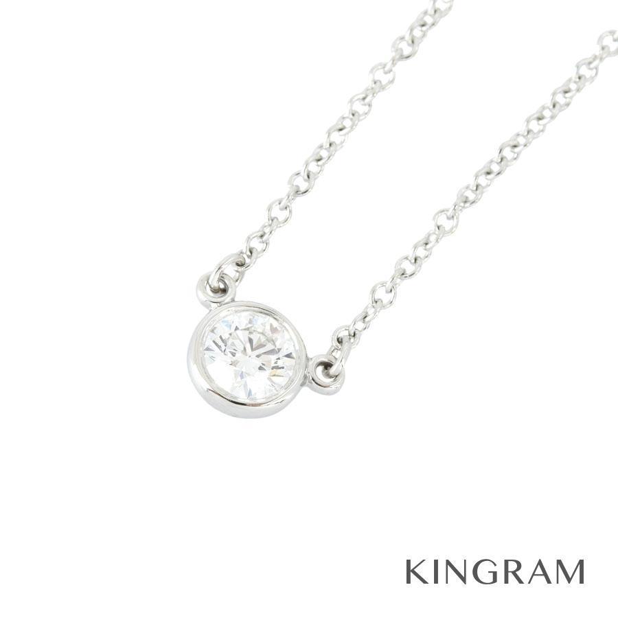 ティファニー バイザヤード ネックレス Pt950 ダイヤモンド クリーニング済 Rkd 中古 Rkd キングラムモール 通販 Yahoo ショッピング