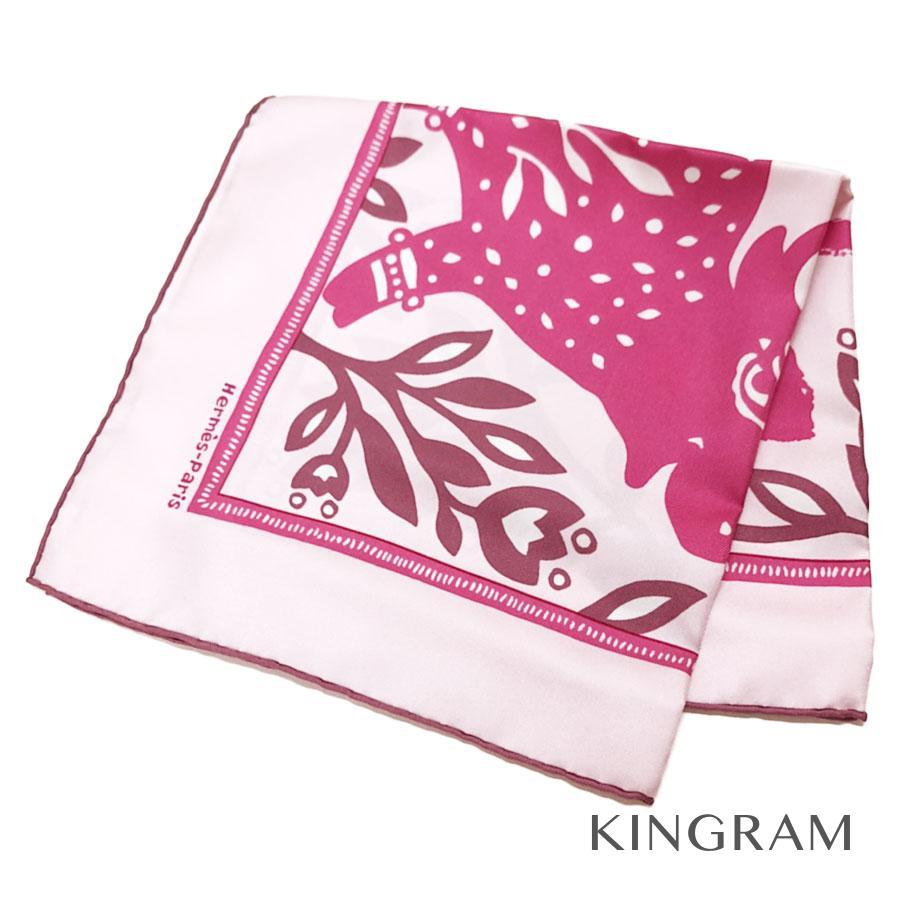 エルメス プチカレ 牛 ピンク シルク100 レディース スカーフ Rmt 中古 Rmt キングラムモール 通販 Yahoo ショッピング