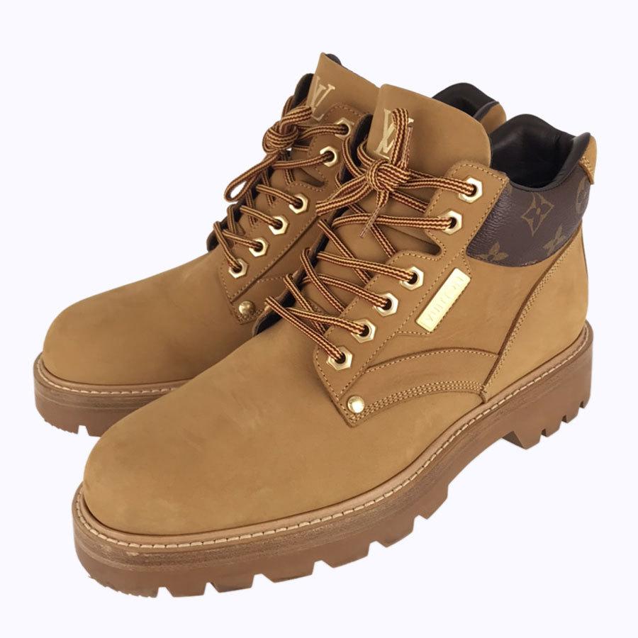 ルイ・ヴィトン オーベルカンフ アンクルブーツ サイズ6(25cm