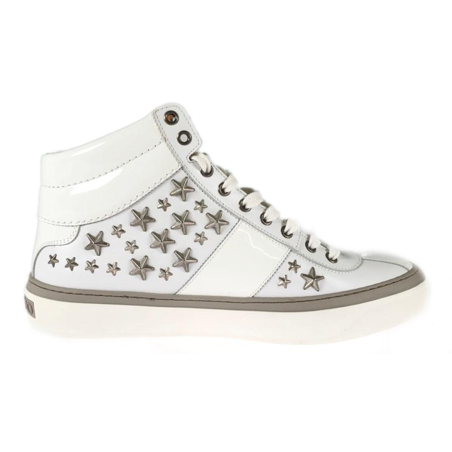 ジミーチュウ スタースタッズ ハイカットスニーカー サイズ42(27cm