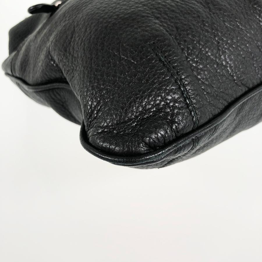 ボッテガヴェネタ ディアスキン 巾着 ハンドバッグ 147716 ブラック