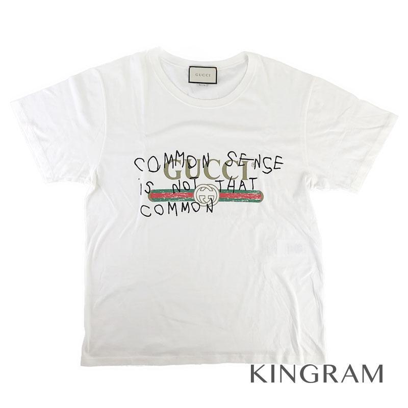 グッチ Gucci Tシャツ ココキャピタン ヴィンテージ加工 17aw メッセージ 21 Xl ホワイト コットン100 メンズトップス Rsn 中古 Www Unipymes Com