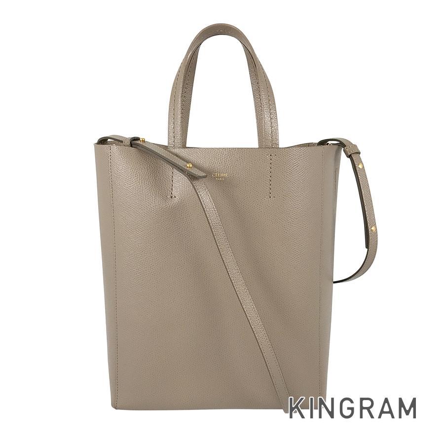 CELINE（セリーヌ） バーティカルカバ スモール トートバッグ st【中古 