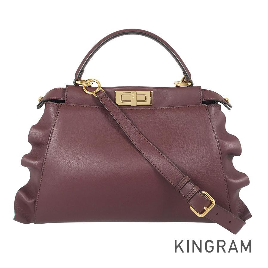 FENDI（フェンディ） ピーカブー レギュラー 8BN290 ハンドバッグ sh 