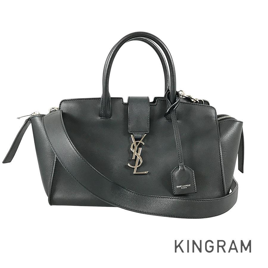 ⭐サンローラン⭐ 美品 ベイビー ダウンタウンカバス ハンドバッグ ショルダー付 サンローラン ベイビー ダウンタウン カバス 436834 ハンドバッグ sh