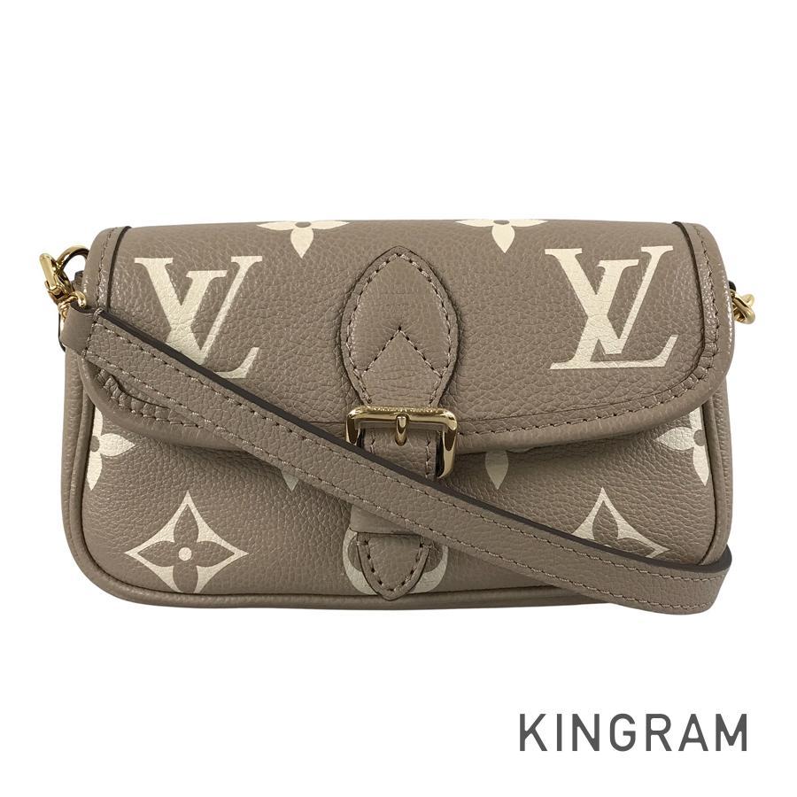 ★新品★ ルイ・ヴィトン　ナノ・ディアヌ　M83300　バイカラーモノグラム LOUIS VUITTON（ルイ・ヴィトン） モノグラム アンプラント バイカラー