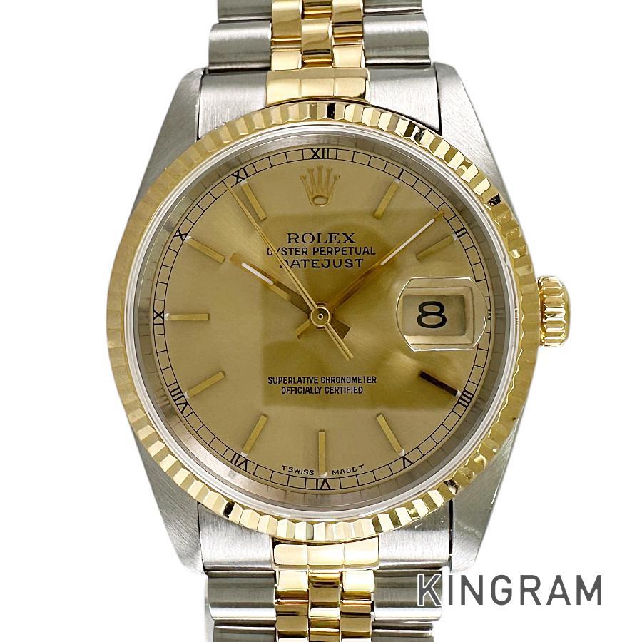 ROLEX（ロレックス） デイトジャスト 16233G メンズ 腕時計 ss【中古 