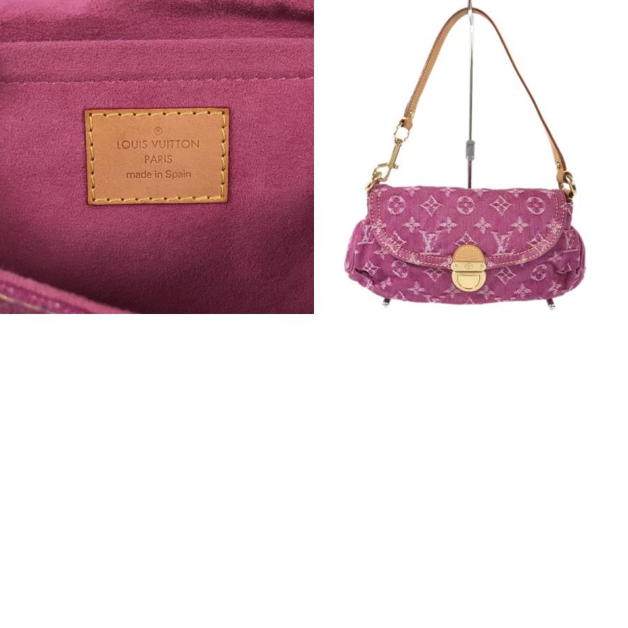 LOUIS VUITTON ルイ・ヴィトン モノグラム デニム ミニ プリーティ  