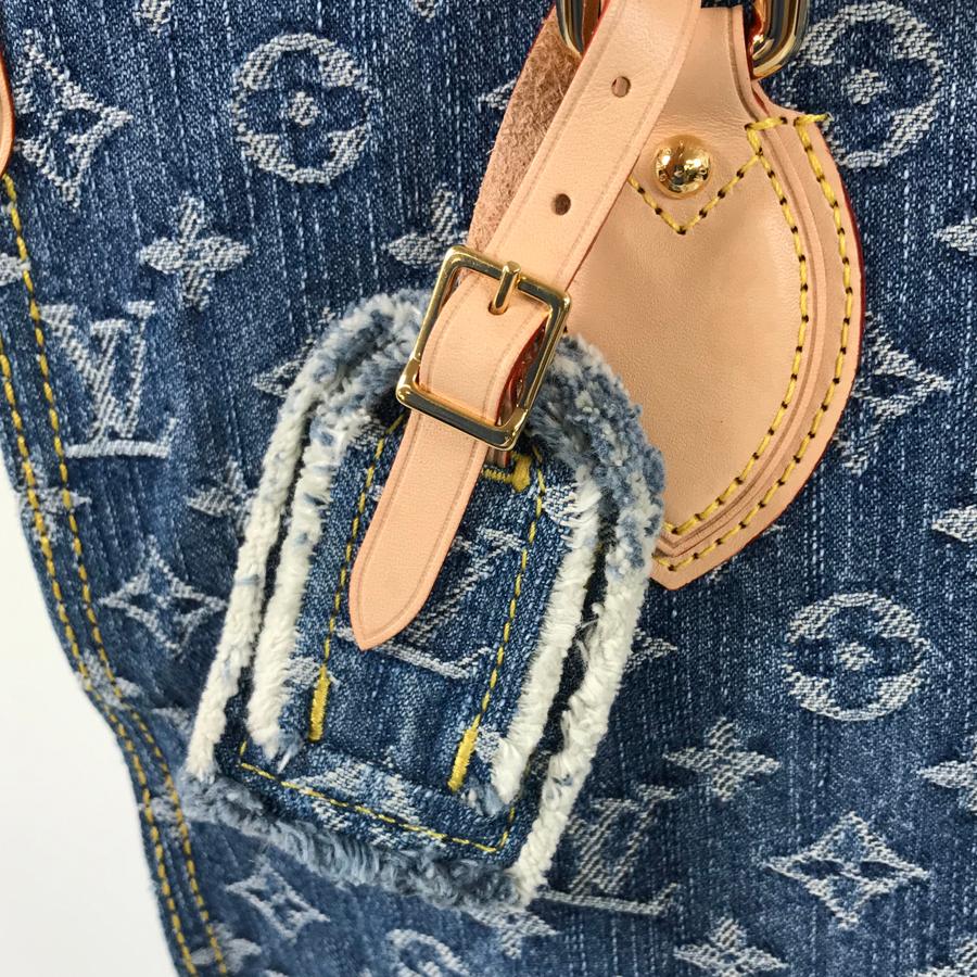 LOUIS VUITTON ルイ・ヴィトン モノグラム デニム オンザゴー MM