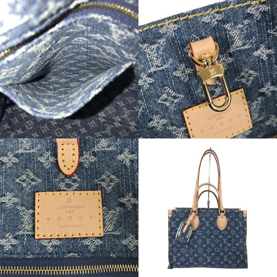 【一生モノ◎】LV オンザゴー PM デニムモノグラム トートバッグ オンザゴー PM モノグラム・デニム｜ルイ・ヴィトン 公式サイト
