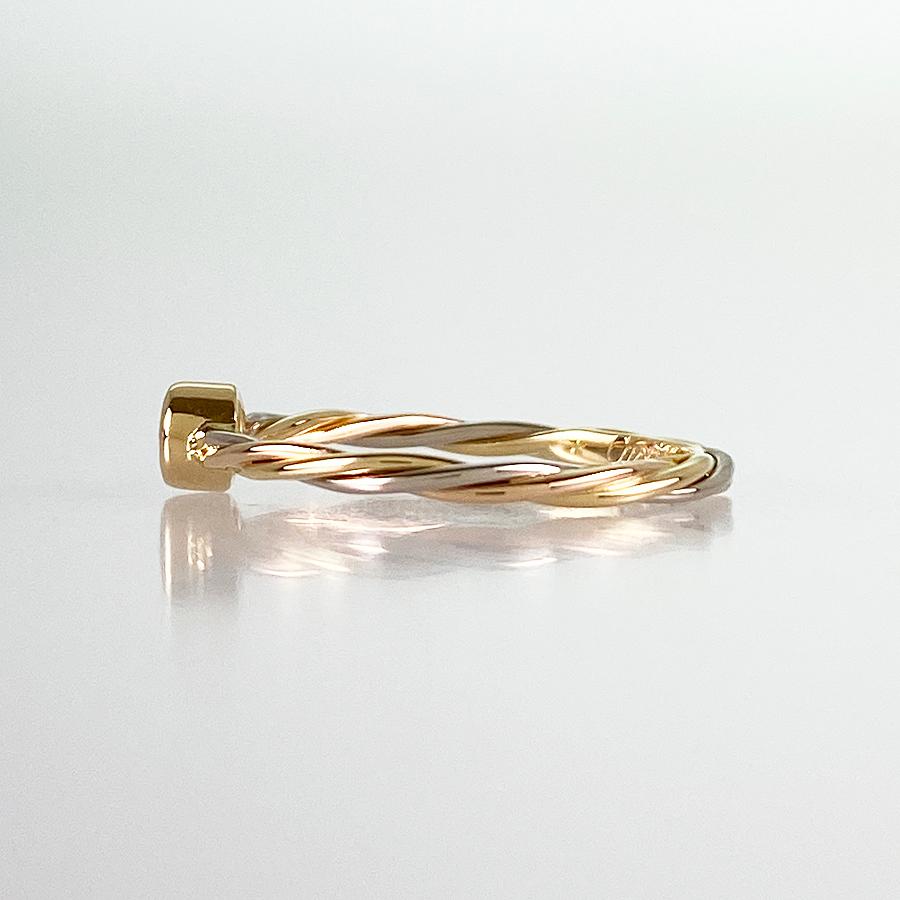 Cartier カルティエ トリニティ ツイスト 11号(51) リング sss Cartier カルティエ トリニティ ツイスト 11号(51) リング sss
