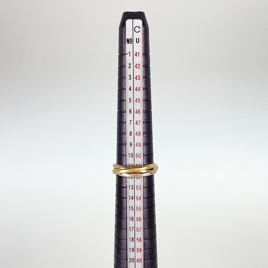 【カルティエ】トリニティリングSMモデル サイズ52(12号) Cartier カルティエ トリニティ SM 12号(52) リング sss【中古