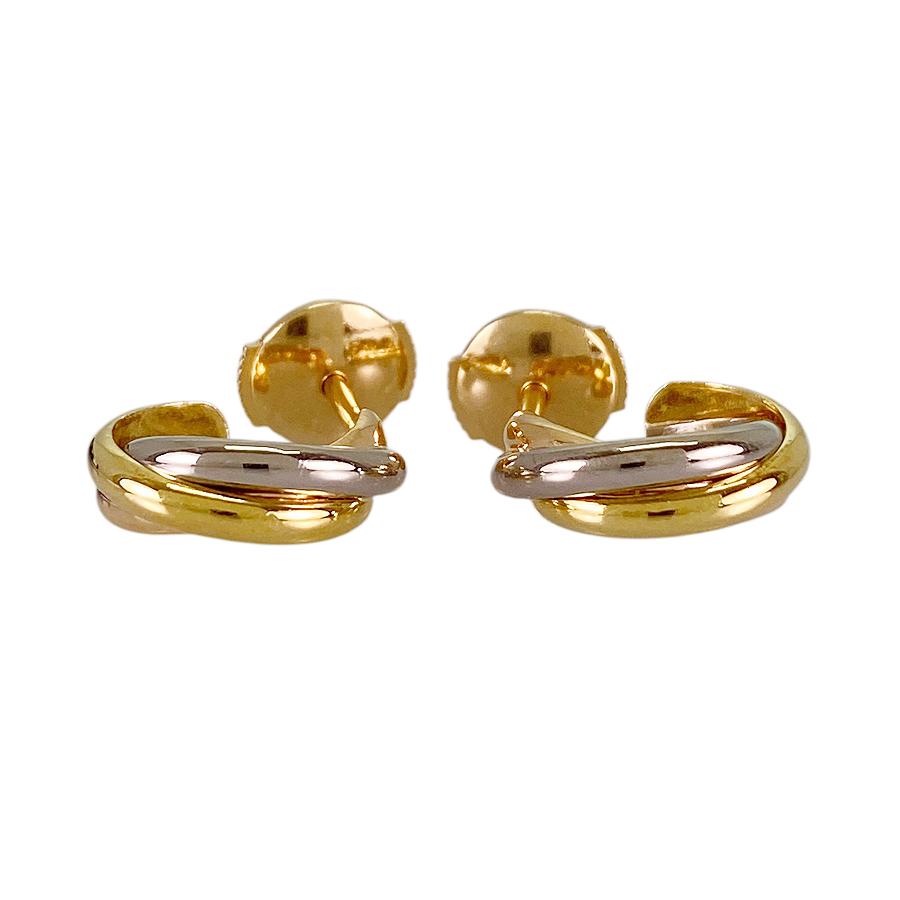 Cartier（カルティエ） トリニティ ピアス sst【中古】 : キングラム