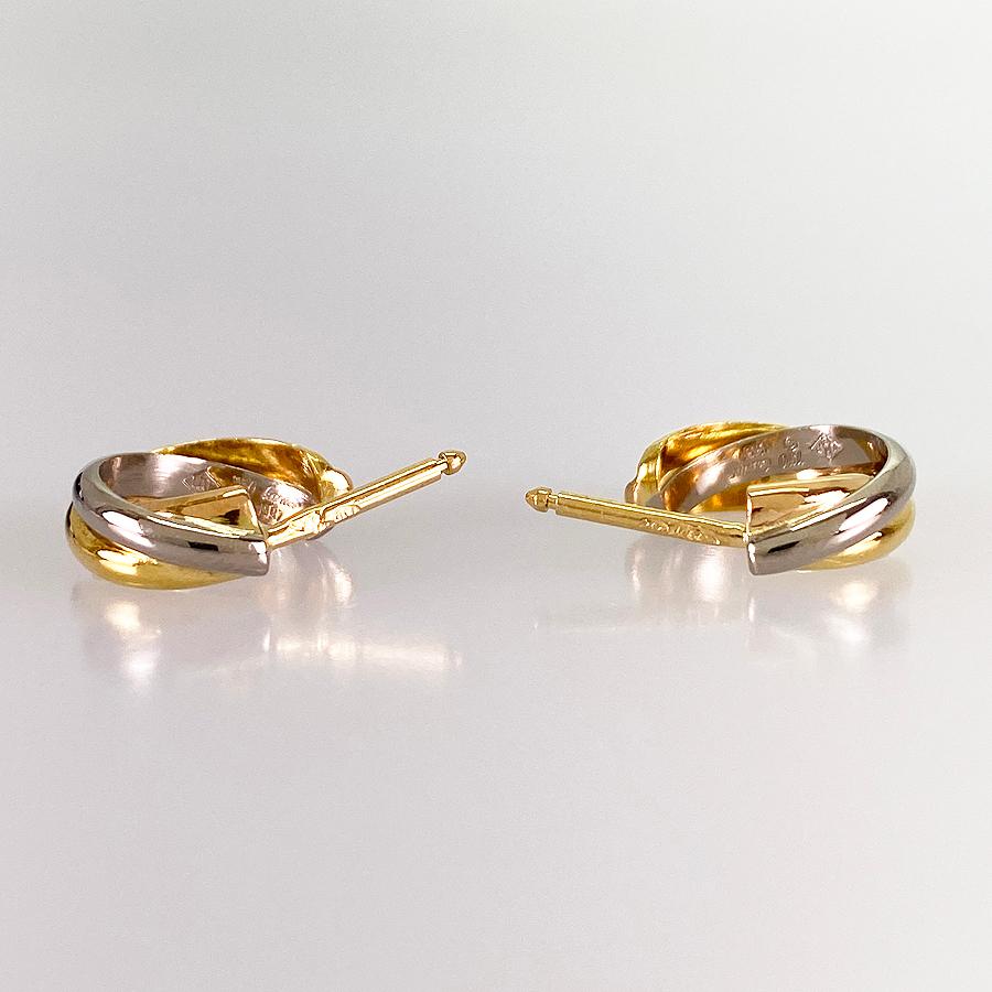 Cartier（カルティエ） トリニティ ピアス sst【中古】 : キングラム