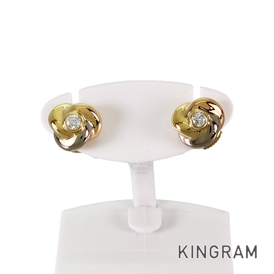 Cartier ピアス ベビートリニティ 楽天市場】カルティエ Cartier ピアス ベビートリニティ ダイヤモンド