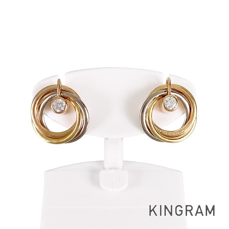 Cartier（カルティエ） トリニティ ピアス sst【中古】 : キングラム