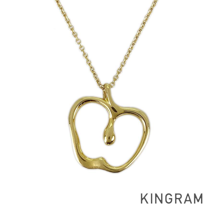 ティファニー 希少 エルサペレッティ 黒 漆 ハート ネックレス P1fe