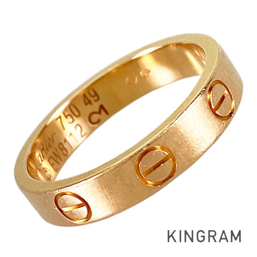 Cartier カルティエ　ミニラブリング　WG 49 Cartier（カルティエ） ミニラブ 9号(49) リング sst【中古