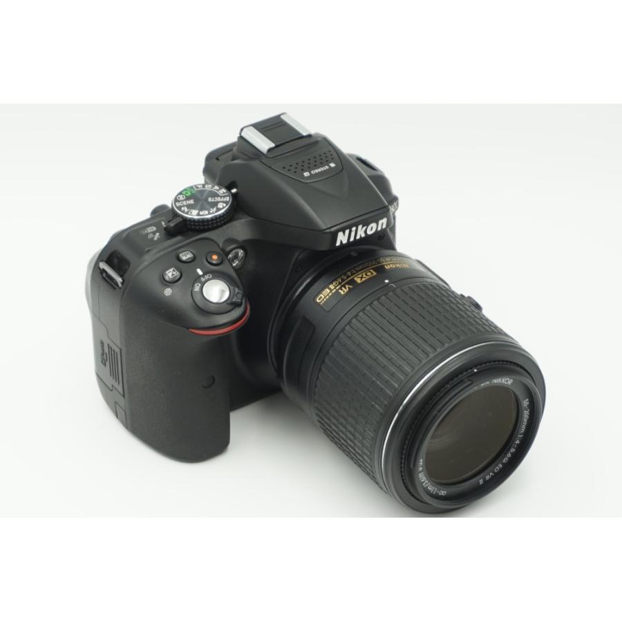 Nikon デジタル一眼二眼レフ写真器 D5300 ダブルズームキット2 黒いこと