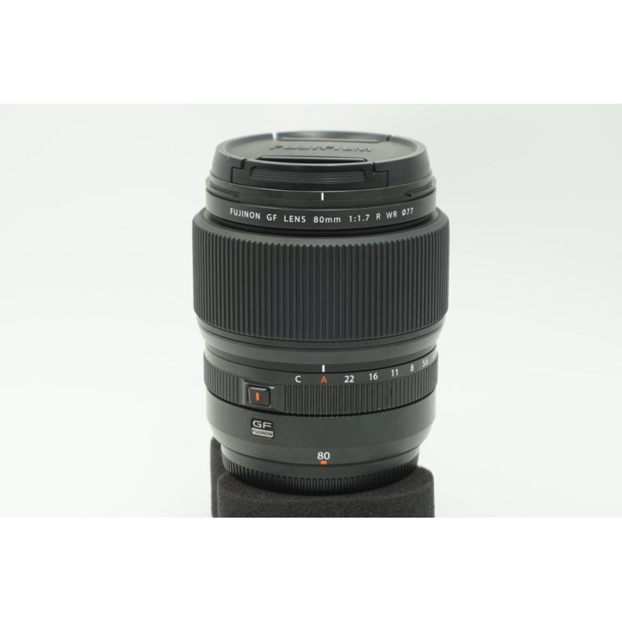 FUJIFILM Gマウント 交換レンズ フジノン 単焦点 標準 80mm F1.7通し 防塵防滴耐低温 絞りリング F GF80MMF1.7 R WRの画像