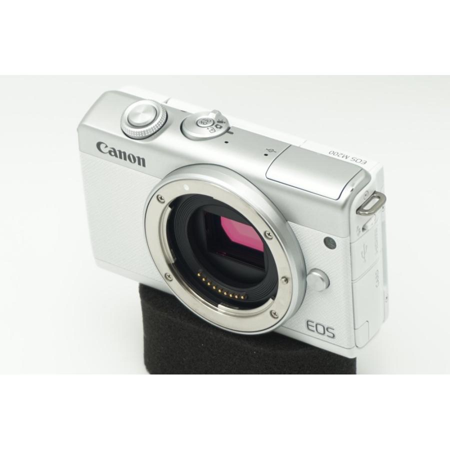 Canon ミラーレス一眼カメラ EOS M200 ボディー ホワイト EOSM200WH