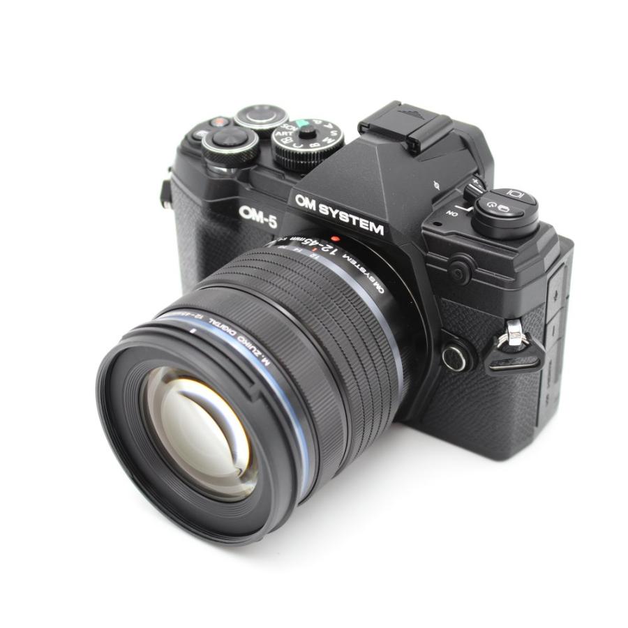 OM SYSTEM OM-5 12-45mm F4.0 PRO レンズキット ブラック : リバリュー 