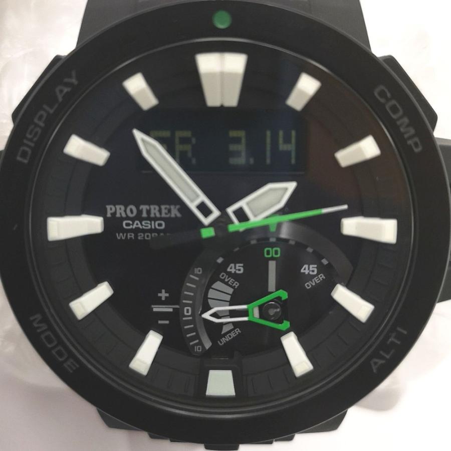 CASIO Pro Trek プロトレック PRW-7000-1AJF ブラック ケース：46×52.3