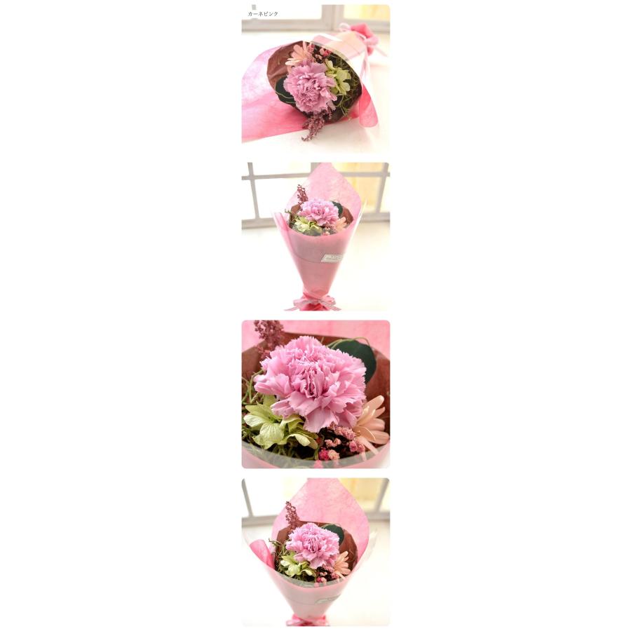 プリザーブドフラワー 花束 ミニ ブーケ プチブーケ カーネー ション