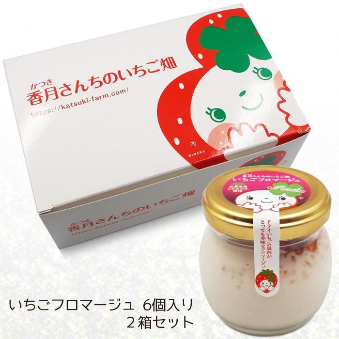 佐賀県産さがほのか いちごフロマージュ 6個入りギフトBOX 2箱セット