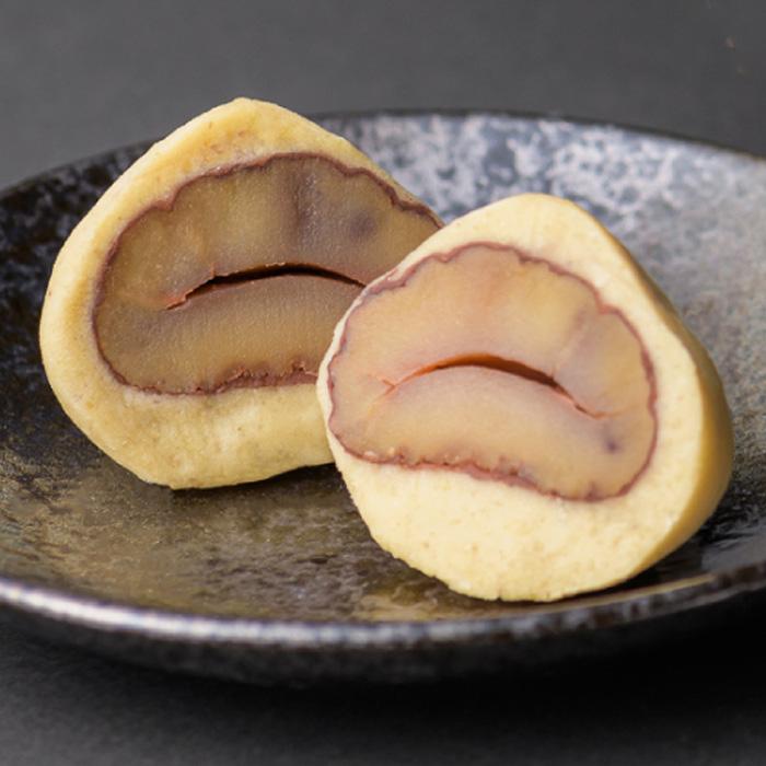 栗山 6個入BOX 栗を栗で包む 美味しい和菓子 中も外も栗づくし 国産