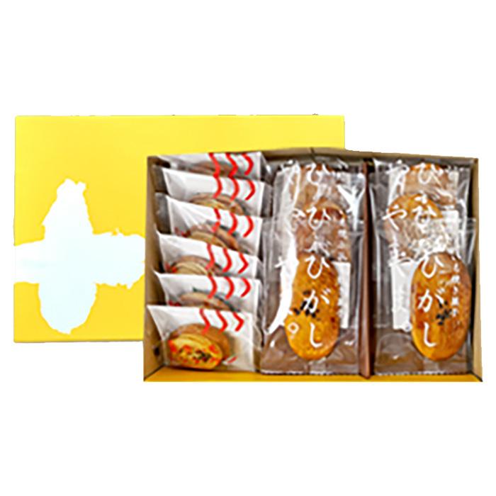 イモづくしBOX いも焼き菓子ひがしやまと焼きいもモンブランの2種類