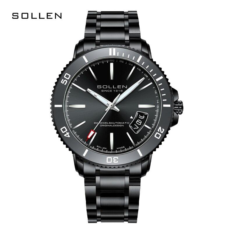 25【新品未使用】 スイス高級ブランド nh35a 自動機械式 発光 防水 スチール時計 s609 【2322564383】(13634円)