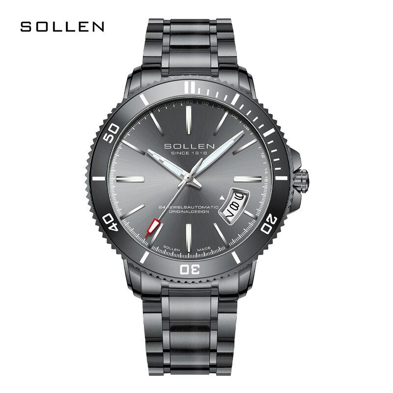 25【新品未使用】 スイス高級ブランド nh35a 自動機械式 発光 防水 スチール時計 s609 【2322564383】(13634円)