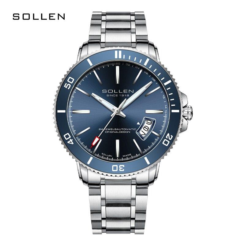 25【新品未使用】 スイス高級ブランド nh35a 自動機械式 発光 防水 スチール時計 s609 【2322564383】(13634円)