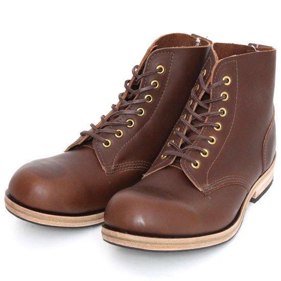 William Lennon ウィリアムレノン｜#107 Field Boots (ブラウン ラティーゴ)(ワークブーツ フィールドブーツ)の画像