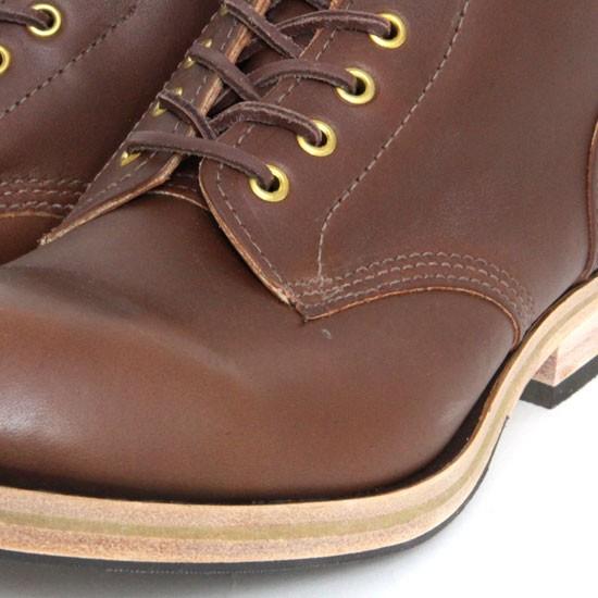 William Lennon ウィリアムレノン｜#107 Field Boots (ブラウン ラティーゴ)(ワークブーツ フィールドブーツ)の画像