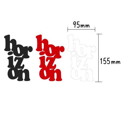 【horizon ホライズン】Die Cut Sticker (ダイカットステッカー)｜reveshop｜04